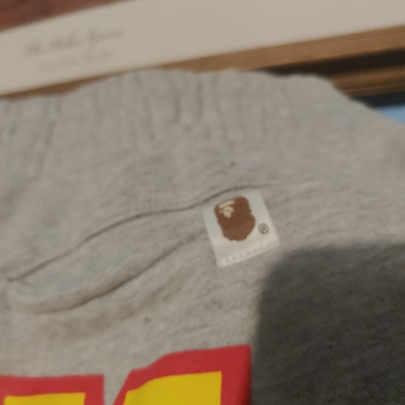 Bape Bathing Ape Shark Joggers Size LARGE - Picture 4 of 4